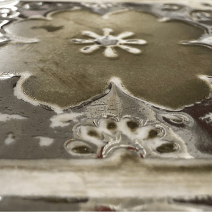 Azulejo Decorativo Ornato Prata - Ceusa