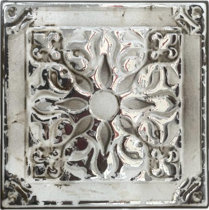 Azulejo Decorativo Ornato Prata - Ceusa