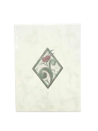 AZULEJO DECORATIVO TULIPA RENASCENTISTA - 14,5X20CM - DEXCO - COMERCIAL