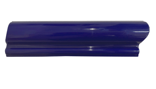 Cantoneira/filete em Cerâmica Firenze Azul Royal Lux - Portinari