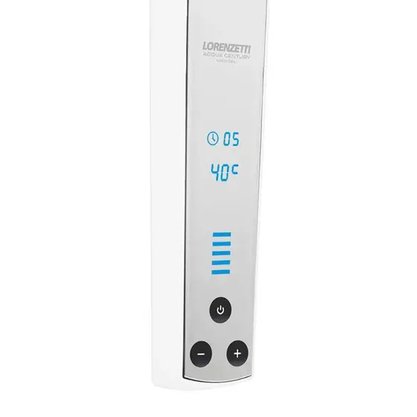 Chuveiro Acqua Century Digital Branco/Cromo - Lorenzetti