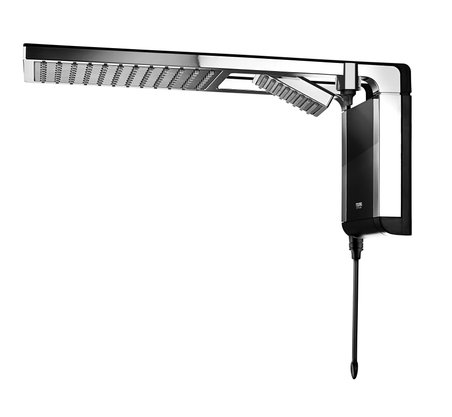 Chuveiro Acqua Duo Black/Cromado 220x7800 - Lorenzetti