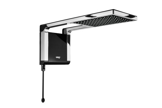 Chuveiro Acqua Storm Ultra Black/Cromado - Lorenzetti