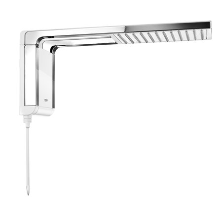 Chuveiro Acqua Storm Ultra Branco/Cromado - Lorenzetti