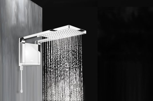 Chuveiro Acqua Storm Ultra Branco/Cromado - Lorenzetti