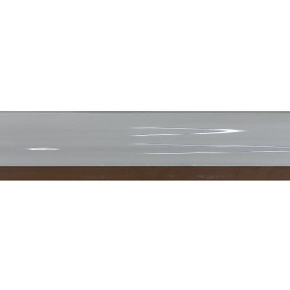 FILETE CERÂMICO BORDURA CINZA CLARO - CEUSA - 5,2x,34,4CM