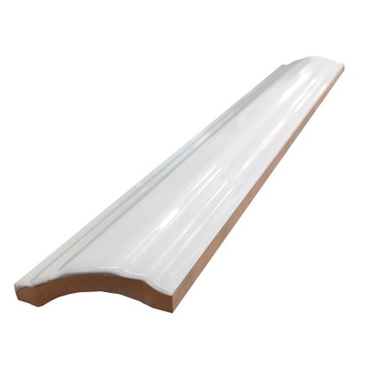 FILETE CERÂMICO BORDURA CINZA CLARO - CEUSA - 5,2x,34,4CM