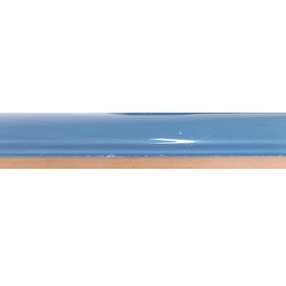Filete Cerâmico Bordura Liso Azul Mineral - Ceusa