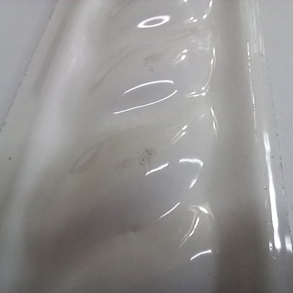 Filete Cerâmico Corda Branco Lustre - Ceusa