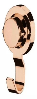 GANCHO 4054 MULTIUSO COM VENTOSA ROSE GOLD - FUTURE - PAREDE