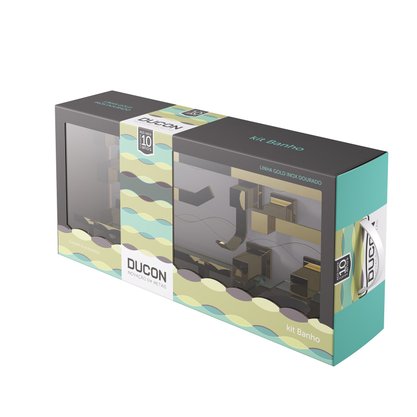 Kit 06 Peças GO5001 Dourado - Ducon