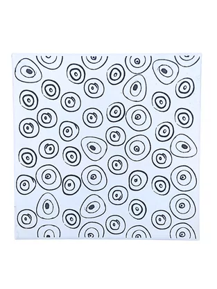 KIT REVESTIMENTO DECORATIVO GRAFISMO - 20X20CM - CLASSE A -