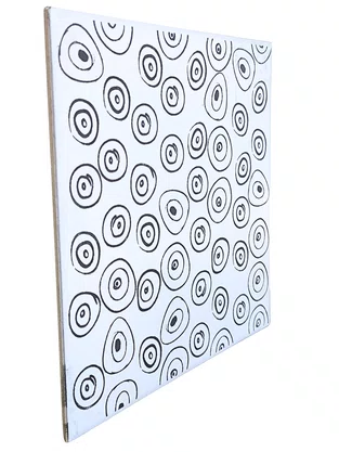 KIT REVESTIMENTO DECORATIVO GRAFISMO - 20X20CM - CLASSE A -