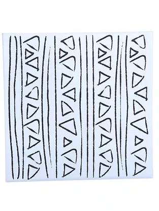 KIT REVESTIMENTO DECORATIVO GRAFISMO - 20X20CM - CLASSE A -