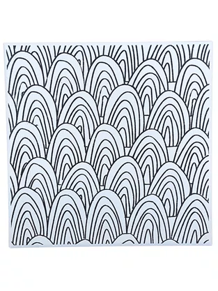 KIT REVESTIMENTO DECORATIVO GRAFISMO - 20X20CM - CLASSE A -
