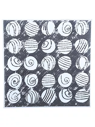 KIT REVESTIMENTO DECORATIVO GRAFISMO - 20X20CM - CLASSE A -