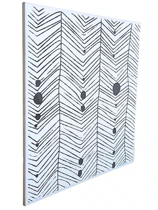KIT REVESTIMENTO DECORATIVO GRAFISMO - 20X20CM - CLASSE A -