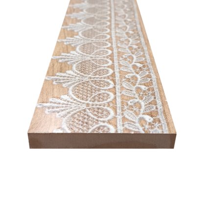 LISTELO CERÂMICO 4405 RENDA - CEUSA - 7,3X64,3CM - CLASSE A