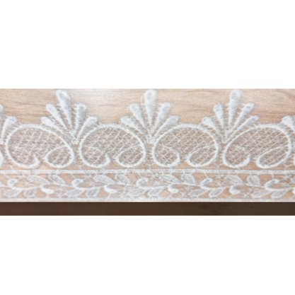 LISTELO CERÂMICO 4405 RENDA - CEUSA - 7,3X64,3CM - CLASSE A