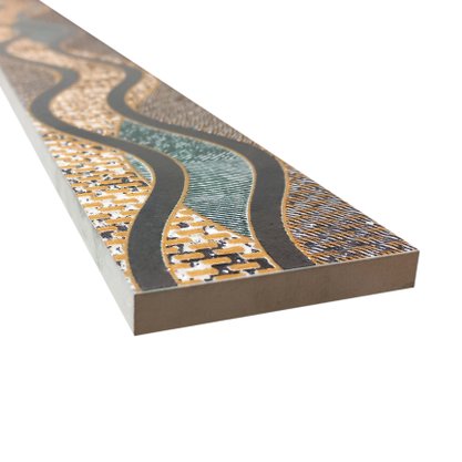 Listelo Cerâmico 5940 Metal Carrara- Ceusa