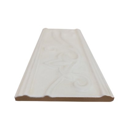 LISTELO CERÂMICO ARIZONA L1 BLANCHE GELO - ELIANE - 7,5X20CM