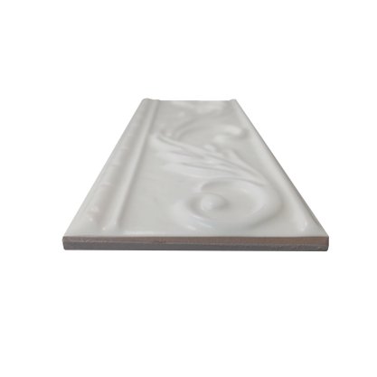 Listelo Cerâmico Autumn L-3 White - Eliane