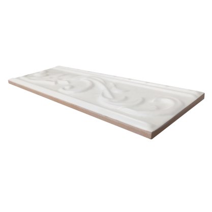 Listelo Cerâmico Autumn L-3 White - Eliane