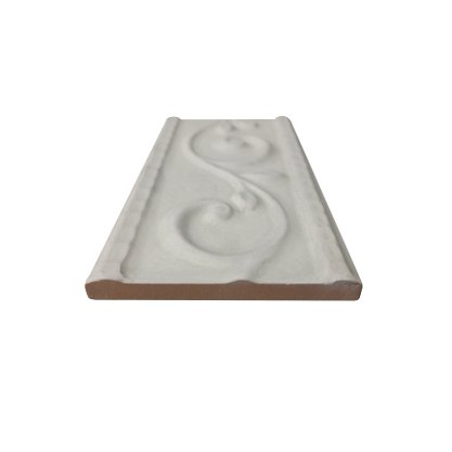 Listelo Cerâmico Bravacasa L-1 Bianco - Eliane