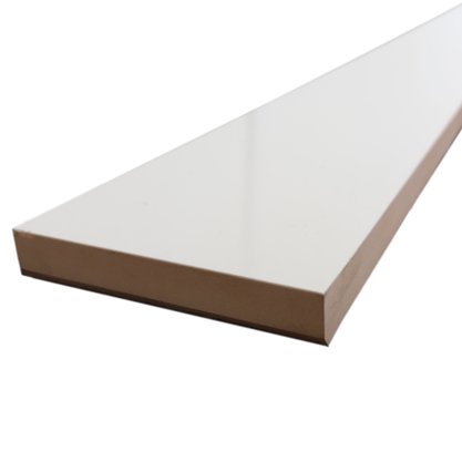 Listelo Cerâmico Contrastes Duo Branco BR - Eliane