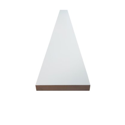 Listelo Cerâmico Contrastes Duo Branco BR - Eliane