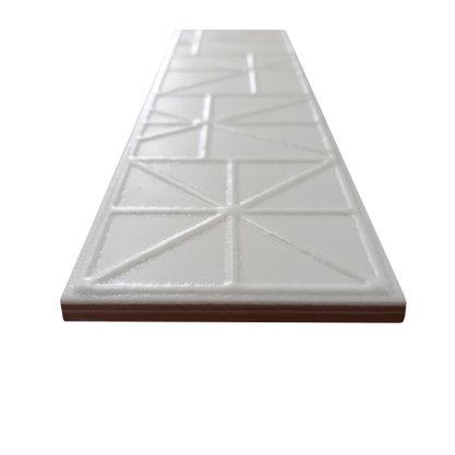 Listelo Cerâmico Faro Branco - Eliane