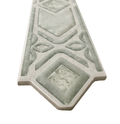 Listelo Cerâmico Losango 80323 GN Matte - Portinari