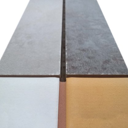 Listelo Cerâmico Matéria Vitro Amarelo - Eliane