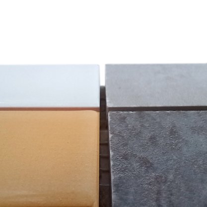 Listelo Cerâmico Matéria Vitro Amarelo - Eliane