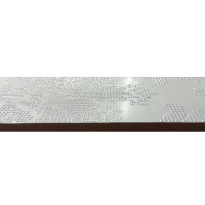 Listelo Cerâmico Mitra L-250 Pérola  - Eliane