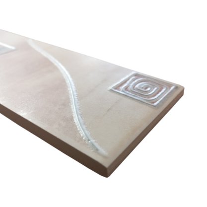 Listelo Cerâmico Neo Califórnia L-300 Taupe - Eliane