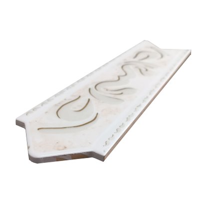 LISTELO CERÂMICO UNIVERSAL DECORADO - CEUSA - 8X30,6CM -