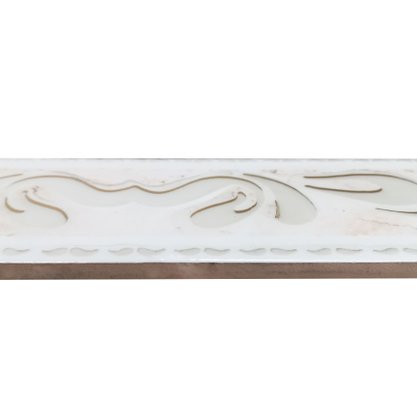 LISTELO CERÂMICO UNIVERSAL DECORADO - CEUSA - 8X30,6CM -