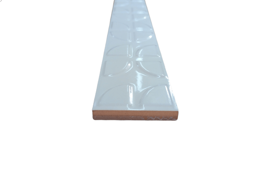 Listelo Cerâmico  Estilo L-7 Alpe Brilhoso - Eliane