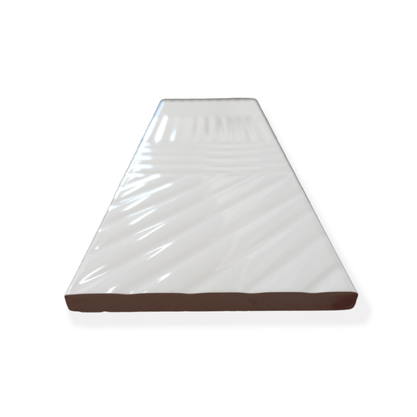 Listelo Cerâmico Habitat L-1 White - Eliane