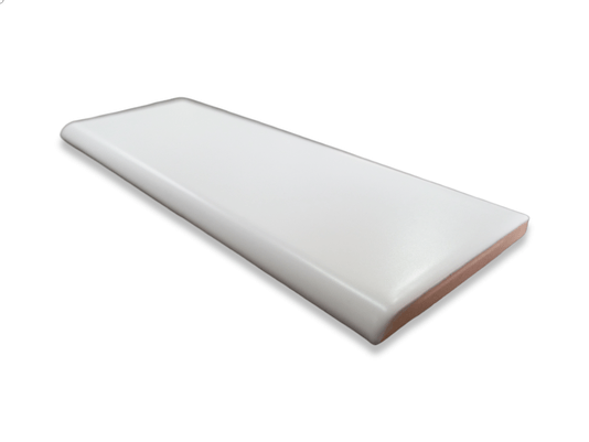 Listelo Cerâmico Maxi White Matte A-2 - Eliane