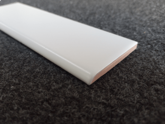 Listelo Cerâmico Maxi White Matte A-2 - Eliane