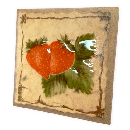Listelo Cerâmico Rustico Morango Fdo 4153 - Ceusa