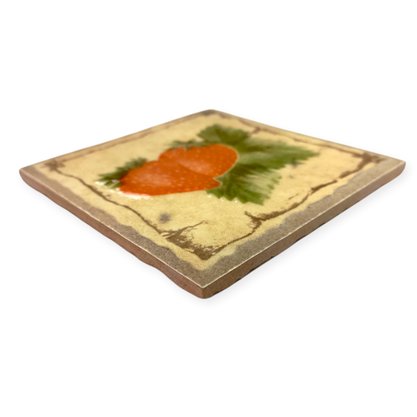 Listelo Cerâmico Rustico Morango Fdo 4153 - Ceusa