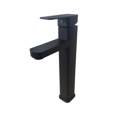 MISTURADOR MONOCOMANDO PARA LAVATÓRIO 95530 BICA ALTA PRETO FOSCO - RAINHA