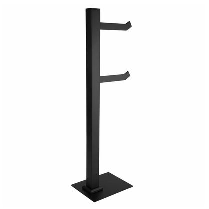 Papeleira Chão Dupla Inox Black Matte BL6072 - Ducon