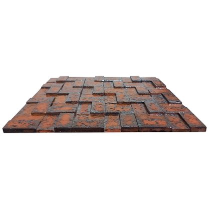 Pastilha em Porcelanato Milleniun Tangran Bronze - Eliane