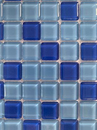 Pastilha em Vidro Mescla Azul - Portinari