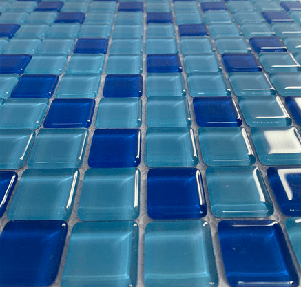 Pastilha em Vidro Mescla Azul - Portinari