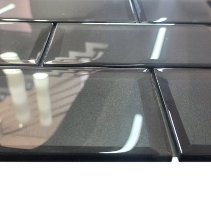 Pastilha em vidro Prosa Brick Bk Lux para Ambientes Internos e Externos - Portinari